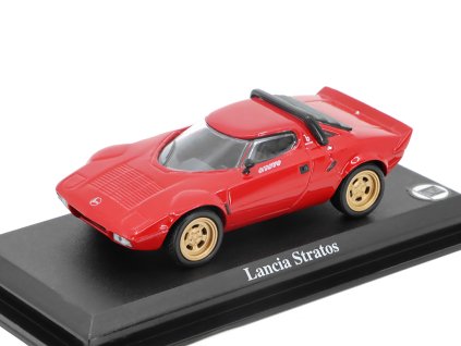 Lancia Stratos 143 Edicola časopis s modelem (1)