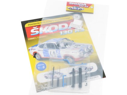 Škoda 130 RS 18 časopis #14 se stavebnicí