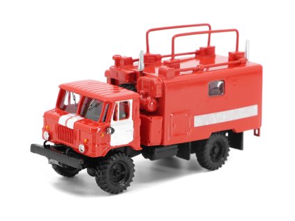 GAZ 66 KŠM Hasiče 187 Ručně vyrobený model (2)