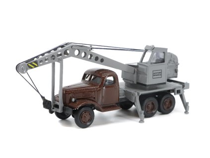 ZIS 151 Autojeřáb 187 Ručně vyrobený model (2)
