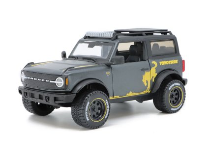 Ford Bronco Badlands 2021 černá 124   Maisto (2)