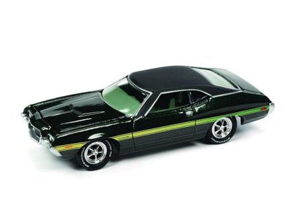 Ford Gran Torino Sport 1972 s pokerovým žetonem 164 Johnny Lightning (1)