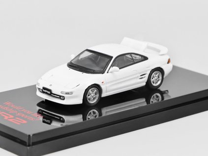 Toyota MR2 SW20 GT S Customized Version bílá 164 Hobby Japan (3)