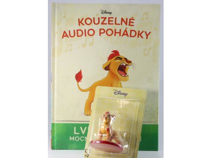 Lví Hlídka Mocný Řev se Vrací - kniha s figurkou Kouzelné Audio Pohádky Disney #84 - DeAgostini  Lví Hlídka Mocný Řev se Vrací - DeAgostini