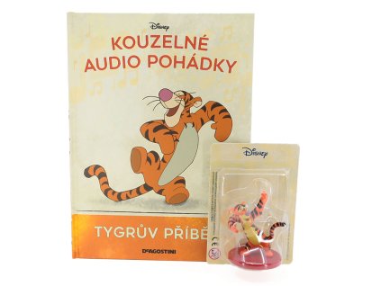 Tygrův Příběh - kniha s figurkou Kouzelné Audio Pohádky Disney - DeAgostini