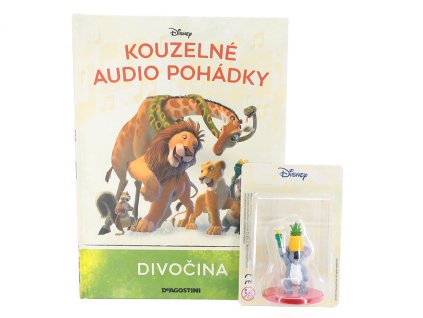 Divočina - kniha s figurkou Kouzelné Audio Pohádky Disney - DeAgostini