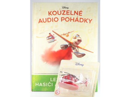 Letadlo 2 Hasiči a Záchranáři - kniha s figurkou Kouzelné Audio Pohádky Disney #78 - DeAgostini  Letadlo 2 Hasiči a Záchranáři - kniha s figurkou