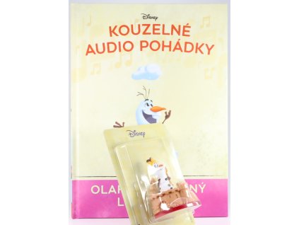 Olafuv Báječný Letní Den - kniha s figurkou Kouzelné Audio Pohádky Disney #87 - DeAgostini  Olafuv Báječný Letní Den - DeAgostini