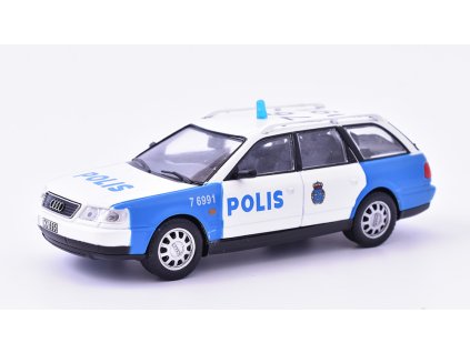 332665 audi a6 avant 1 43 policejni auta sveta casopis s modelem 38
