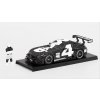 394066 mercedes amg gt3 4 s figurkou zavodnika cernobily 1 64 tarmac models