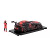 394069 1 mercedes amg gt3 4 s figurkou zavodnika cerveny 1 64 tarmac models