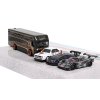 394738 1 sberatelska sada track day 3ks zavodnich auticek euro hauler 1 64 hot wheels