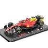 Ferrari F1 75 #16 C. Leclerc Italian GP Giallo Modena Special Edition 143 Bburago (2)
