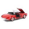 Mercedes Benz 190 SL 1955 open červená 124 Welly (5)