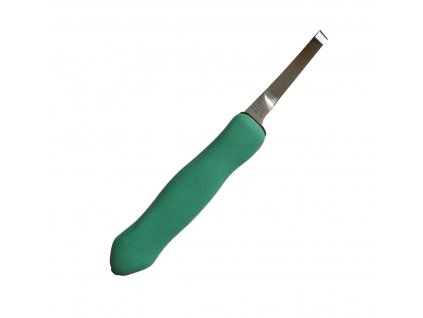 nůž kopytní levý úzký DICK EXPERT GRIP tyrkysový