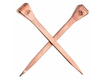 Podkováky Mustad MX Copper (Velikost Podkováky MX 45/47,5mm 250ks Copper MUSTAD)