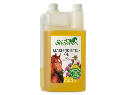 Olej z ostropestřce mariánského (Velikost Láhev s dávkovačem, 1 l)