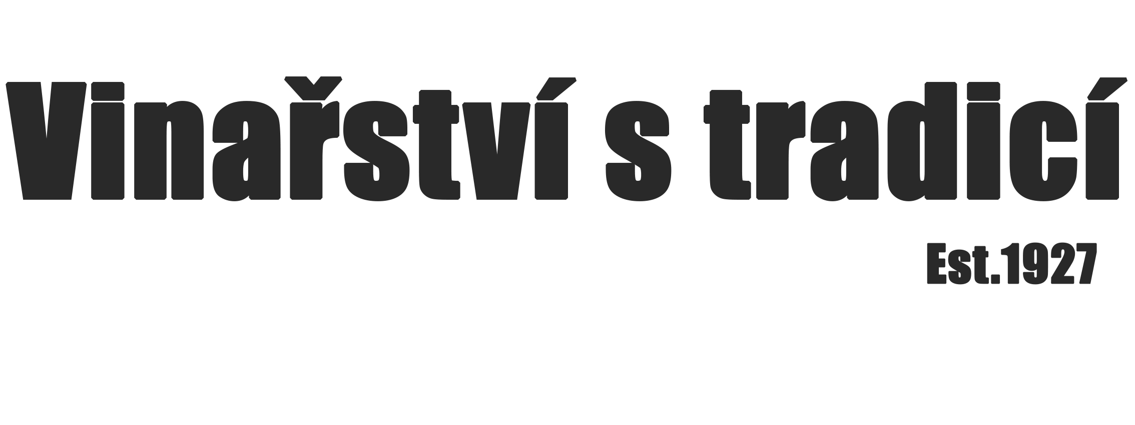 vinařství s tradicí