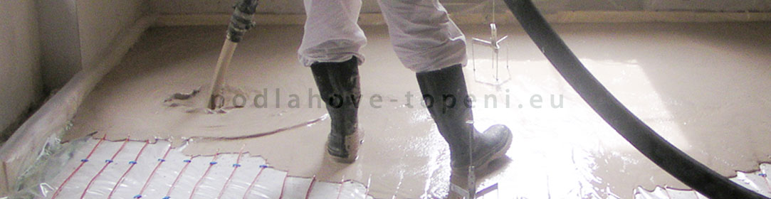 Sady podlahového topení do novostavby