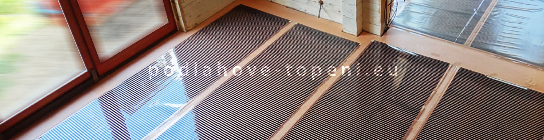 Podlahové topení pod plovoucí podlahy