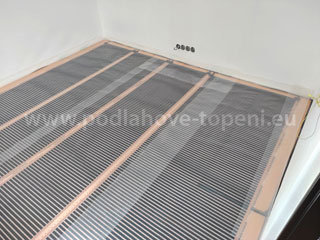 Elektrické podlahové topení - topná folie