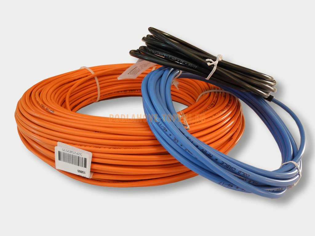 PSV 101600 Topný kabel s ochranným opletením, 1600W, 10W/m, 157,9 m