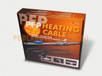 PFP 1m/12W, Topný kabel na potrubí s termostatem pro ochranu proti zamrzání