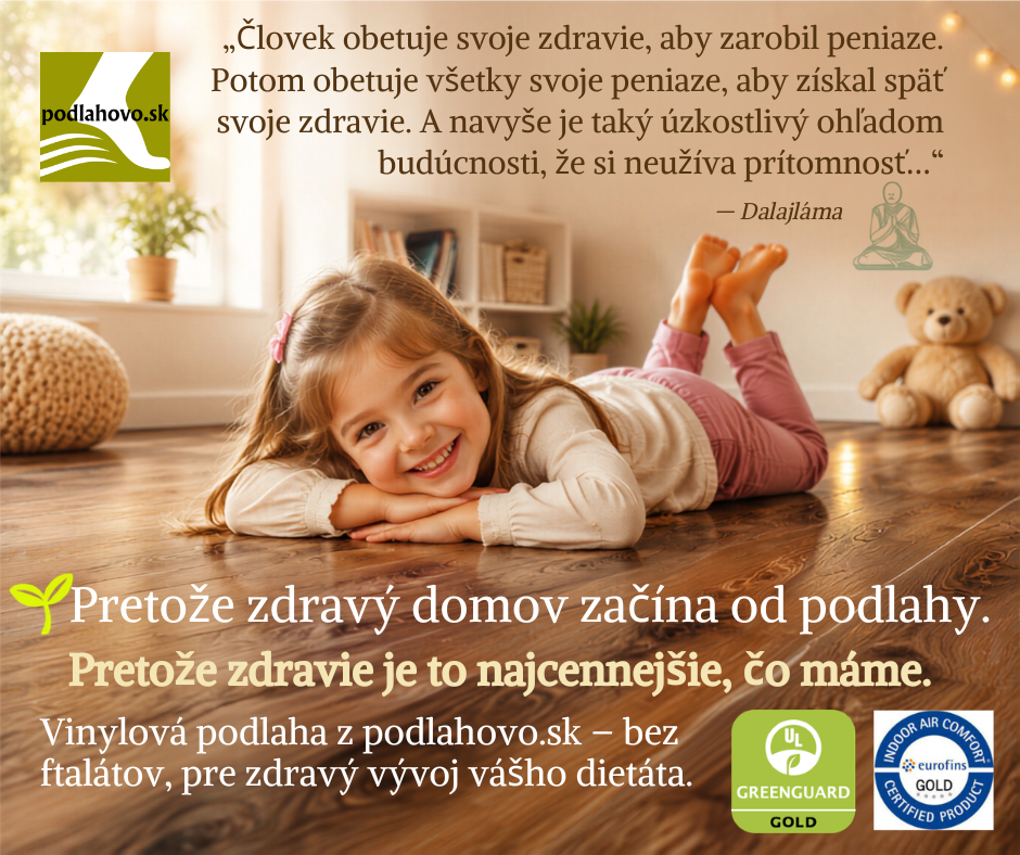 Zdravý domov začína od podlahy: Prečo je investícia do certifikovaného vinylu investíciou do života
