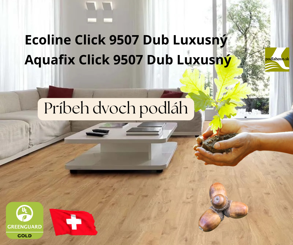 Príbeh dvoch podláh: Aquafix Click a Ecoline Click