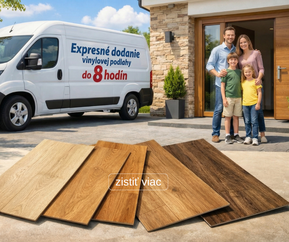 Potrebujete novú zdravú vinylovú podlahu naozaj súrne – ešte dnes?