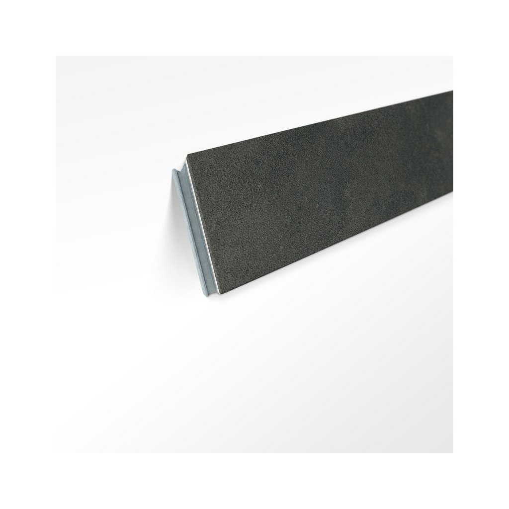 Soklová lišta K45 pro vinylové podlahy Aquafix Object 5701 Beton Antrazit lišta
