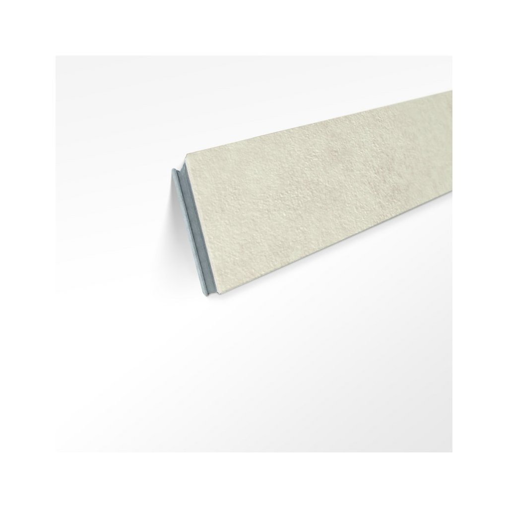 Soklová lišta K45 pro vinylové podlahy Aquafix Object 5702 Beton světlý lišta