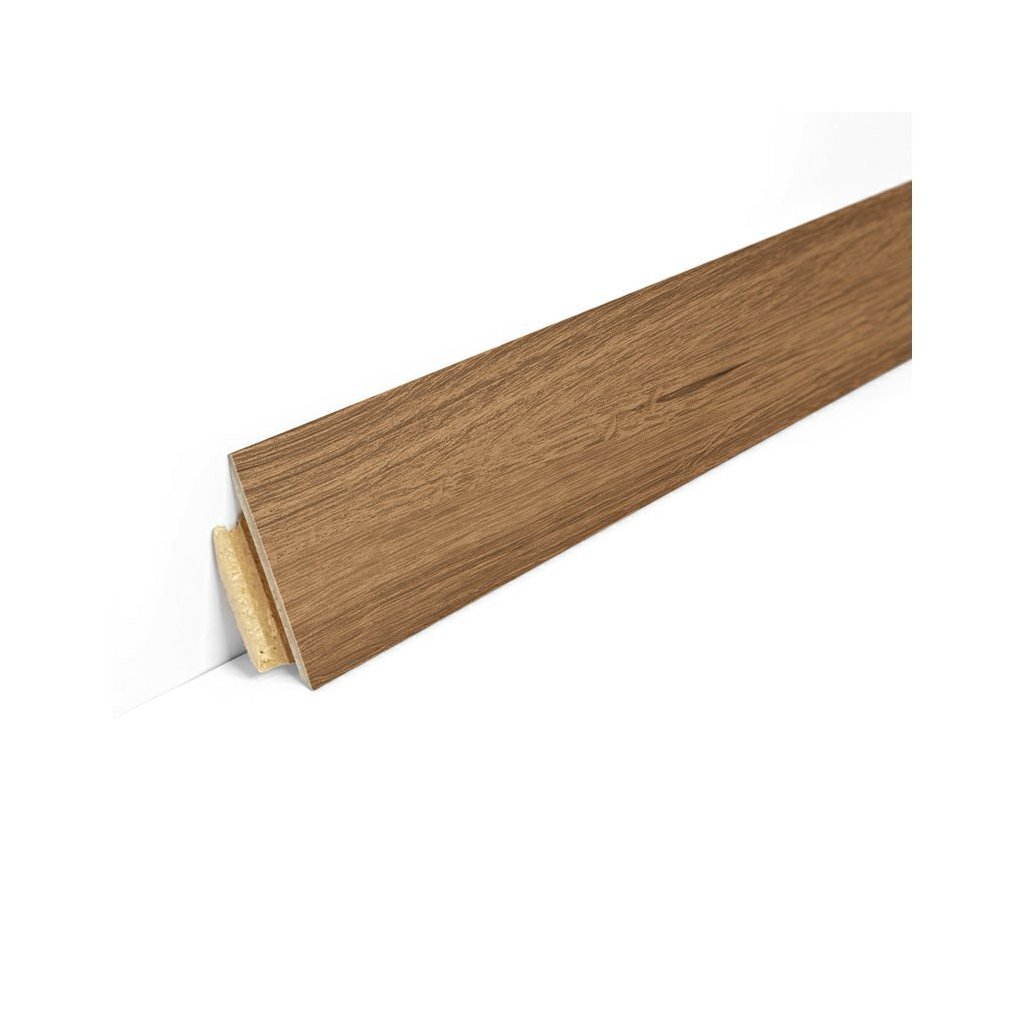 Originální soklová lišta K45 k podlaze Ecoline, Aquafix Natur 9593 Dub královský tmavý