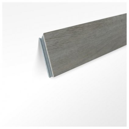 Soklová lišta K40 pro plovoucí vinylové podlahy Conceptline Acoustic Click Javor šedý 30130 lišta