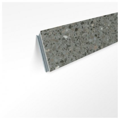 Soklová lišta K40 pro lepené a plovoucí vinylové podlahy Projectline Terrazzo tmavý 55620 lišta (1)