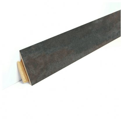 Originální soklová lišta zkosená K45 k podlaze Stoneline Click 1068 Metallic černý