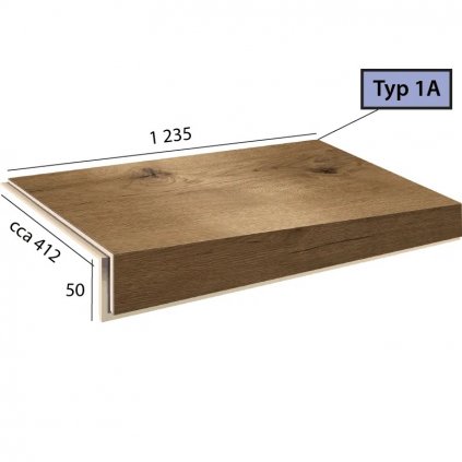 Ecoline Step 1A 9524 Dub taliansky prírodný podlahovo