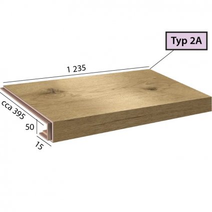 Ecoline Step 2A 9525 Dub talôiansky svetlý podlahovo