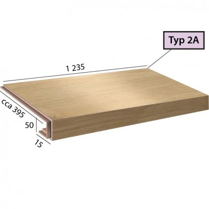 Ecoline Step 2A 9551 Dub Champagne podlahovo