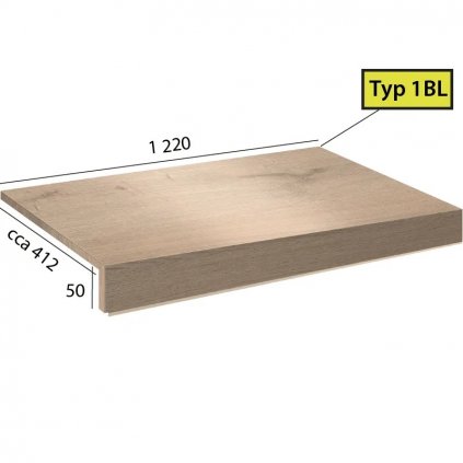 Ecoline step 1BL 9520 Dub krémový podlahovo