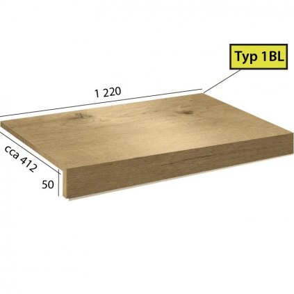 Ecoline step 1BL 9525 Dub taliansky svetlý podlahovo