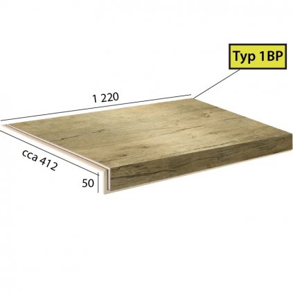 Ecoline step 1BP 9504 Buk rustikal podlahovo