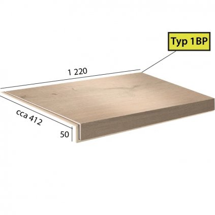 Ecoline step 1BP 9520 Dub krémový podlahovo