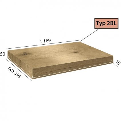 Ecoline Step 2BL 9525 Dub taliansky svetlý podlahovo