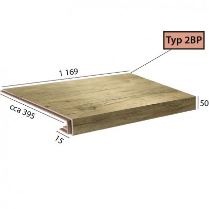 Ecoline Step 2BP 9504 Buk rustikal podlahovo