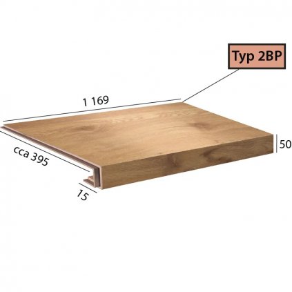 Ecoline Step 2BP 9507 Dub luxusný podlahovo