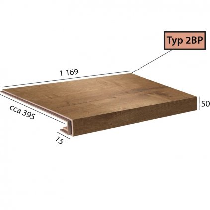 Ecoline Step 2BP 9521 Dub dymový podlahovo