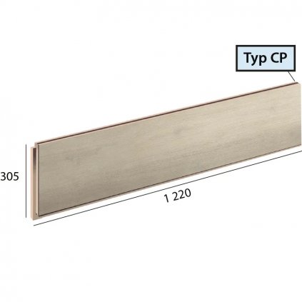 Easyline lamela CP 8202 Dub škandinávsky svetlý podlahovo