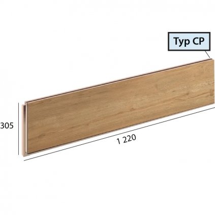 Easyline lamela CP 8203 Dub original podlahovo 1