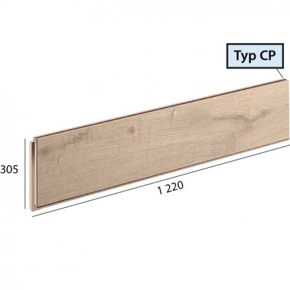 Ecoline step CP 9520 Dub krémový podlahovo